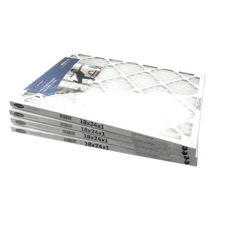 Carrier MERV 10 1" Filter, PK4 18X24X1-M10-C-P4